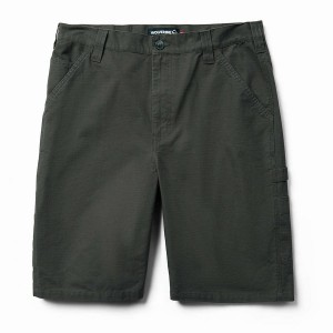 Black Green Wolverine Eaton Men Shorts | GJS3673YQ