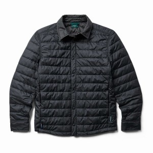 Black Wolverine Alpine Insulated Shirt Men Jackets | JYY5080XO