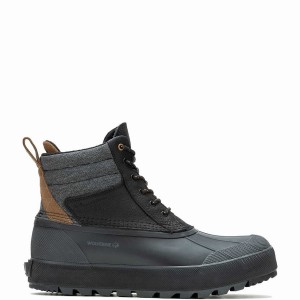 Black Wolverine Torrent Trek EPX Waterproof Insulated Mid Men Work Boots | SSI5280HS