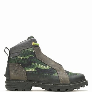 Green Wolverine Halo Spartan Men Work Boots | FPA971AK