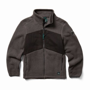 Grey Wolverine Alta Fleece Men Jackets | SOG6977OI