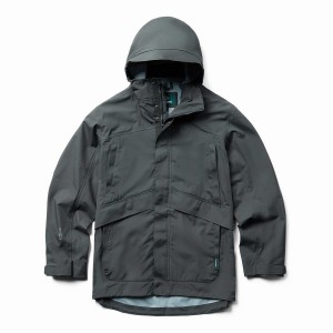 Grey Wolverine Torrent 3L Rain Shell Men Jackets | RFB6825AX