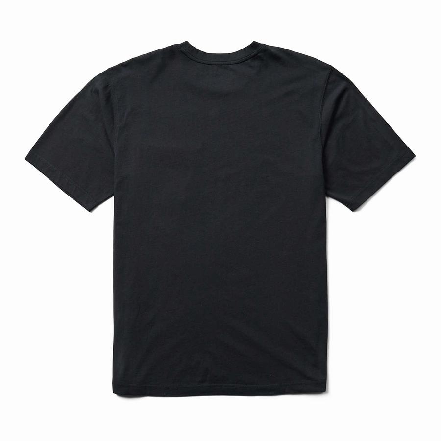 Black Wolverine Classic Short Sleeve Pocket Tee Ext Men T Shirts | MCK8773LX