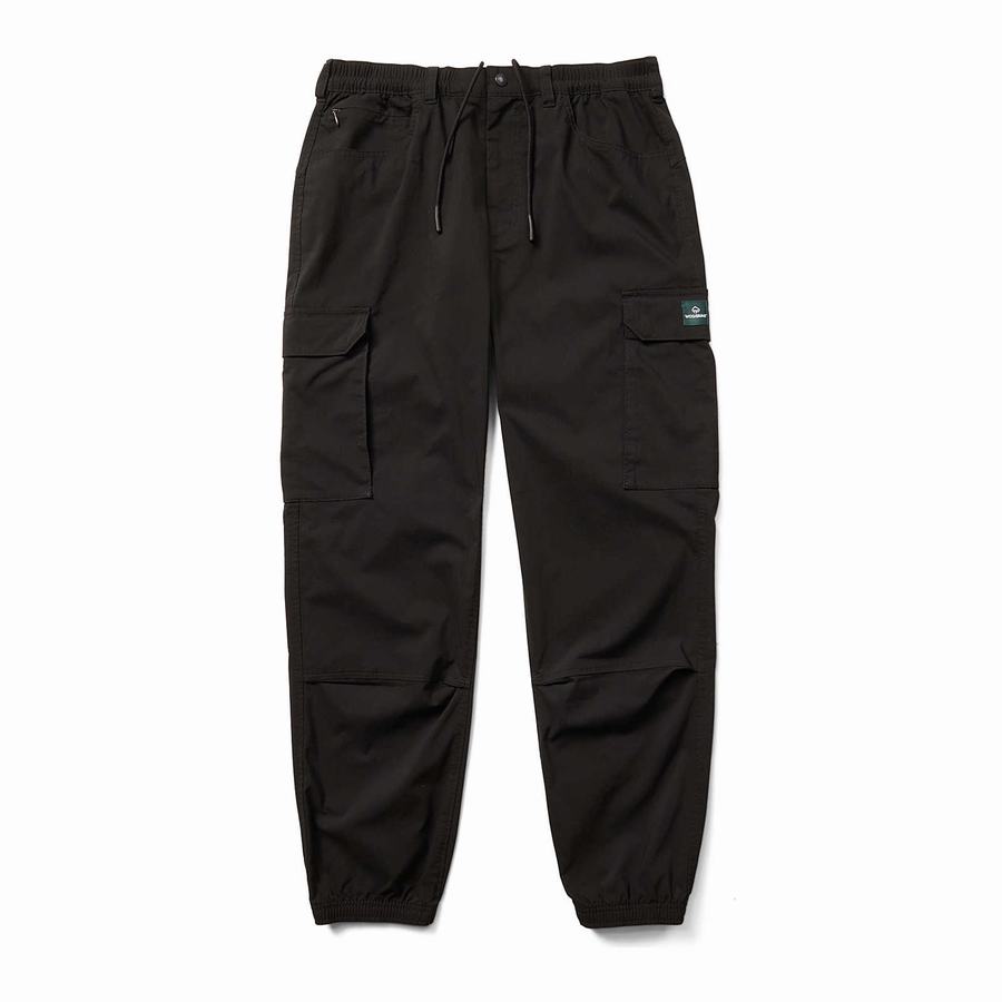 Black Wolverine Douglas Cargo Men Pants | LGP4110XA