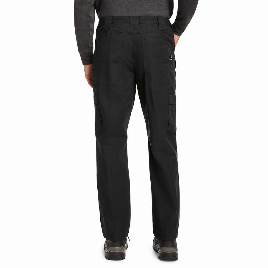 Black Wolverine Tactical Cargo Men Pants | RII1340LB