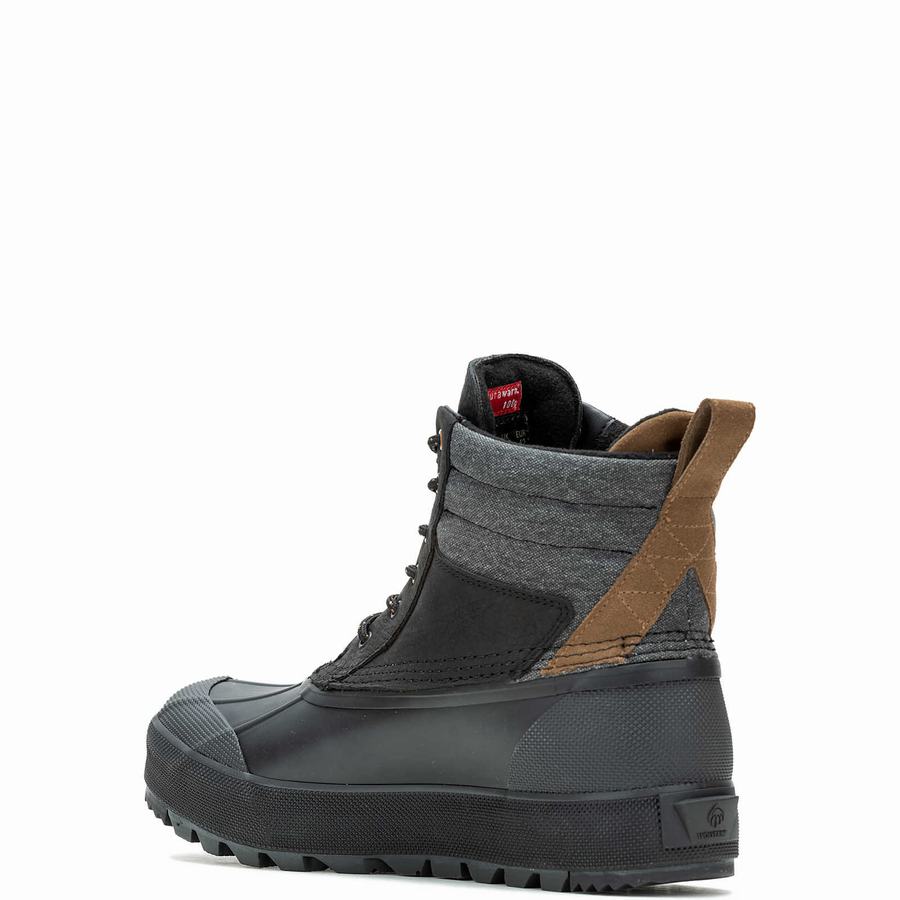 Black Wolverine Torrent Trek EPX Waterproof Insulated Mid Men Work Boots | SSI5280HS