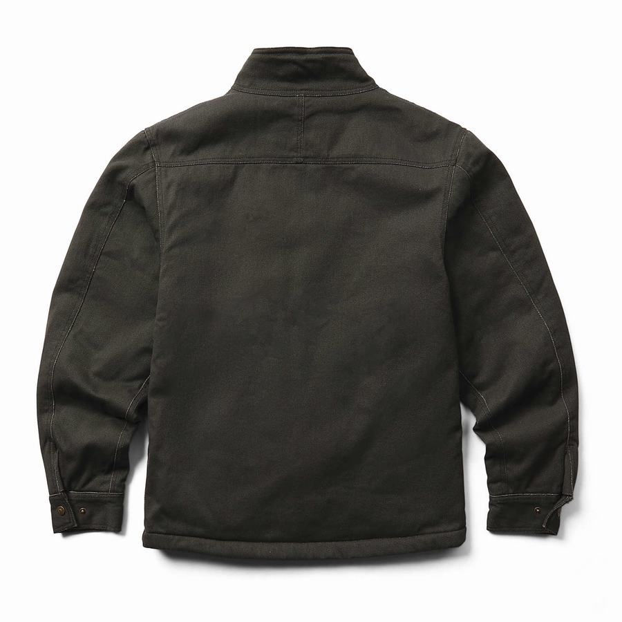 Black Wolverine Upland Sherpa Ext Men Jackets | QSO4074TF