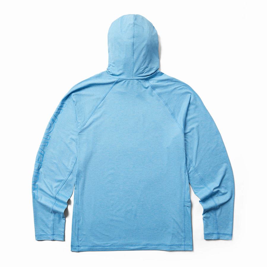 Blue Wolverine Sun-Stop Eco Men Hoodie | VTA1432AX