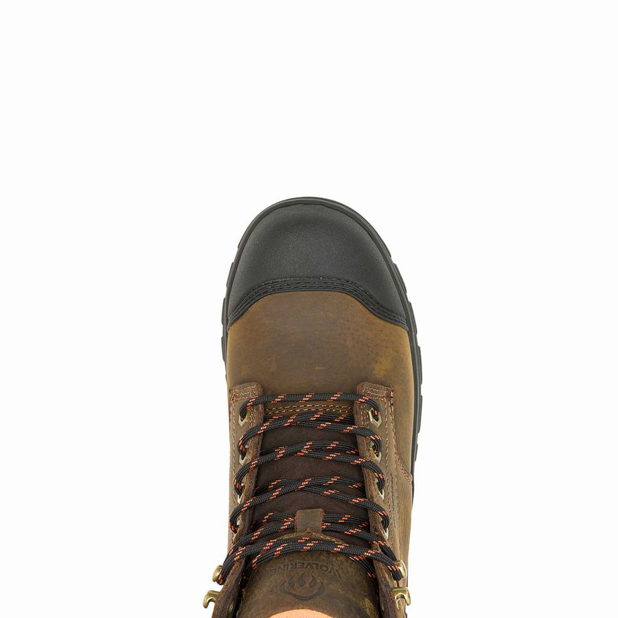 Brown Wolverine Carlsbad Cap-Toe 6