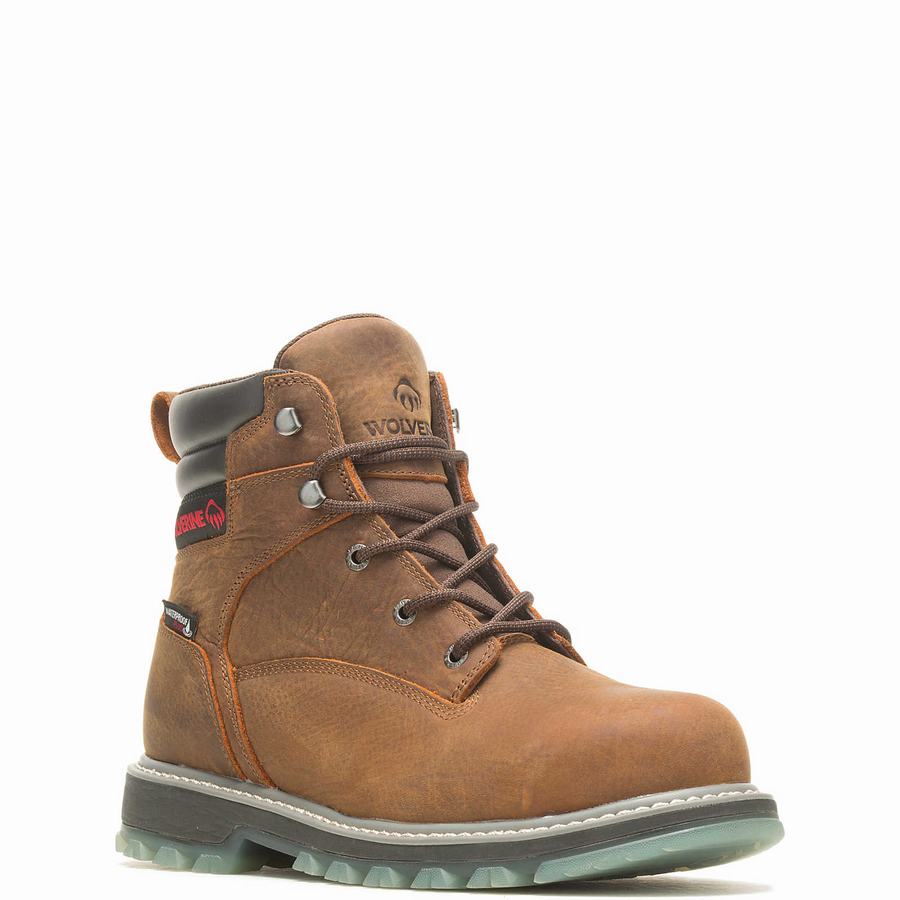 Brown Wolverine Floorhand LX 6