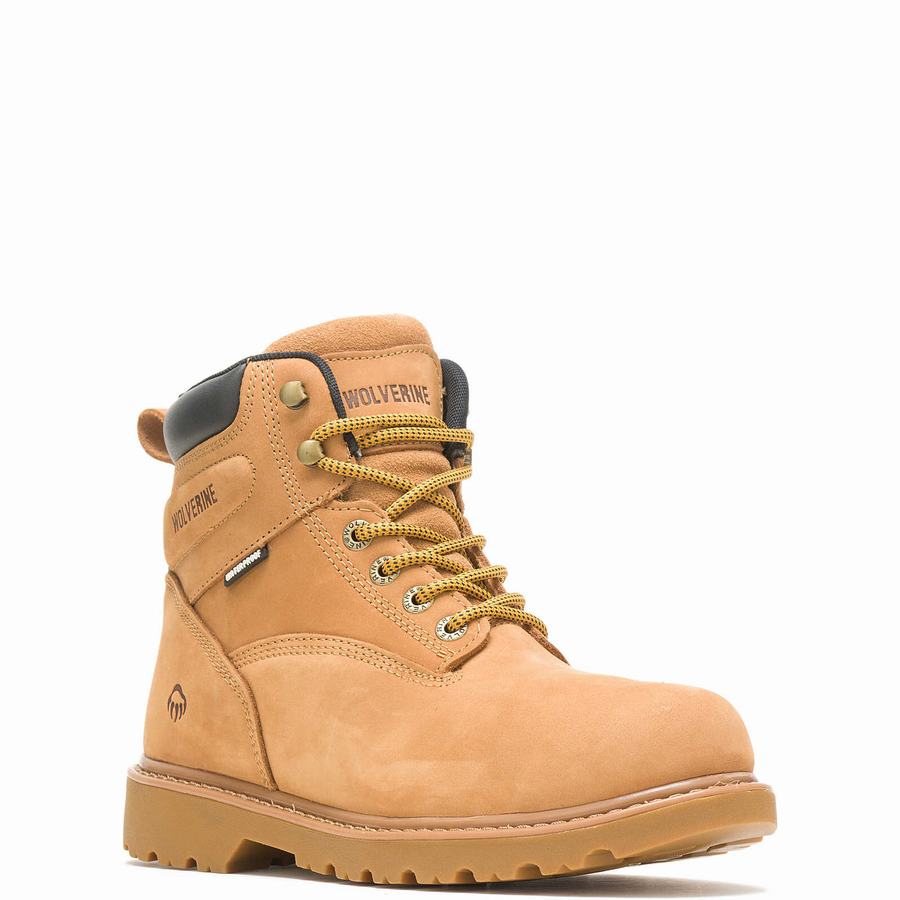 Brown Wolverine Floorhand Waterproof 6