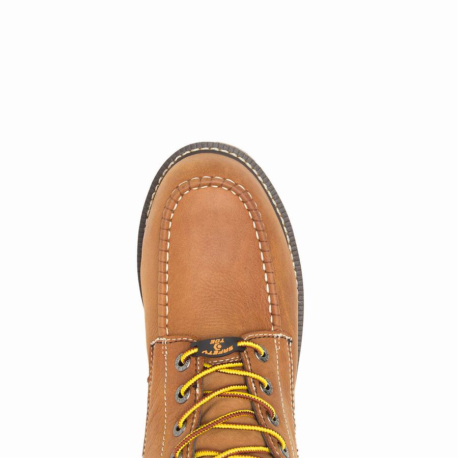 Brown Wolverine I-90 DuraShocks® Moc-Toe CarbonMAX® 6