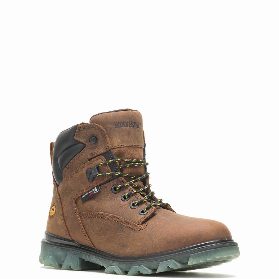 Brown Wolverine I-90 EPX® CarbonMAX® Men Work Boots | JHH8444YN