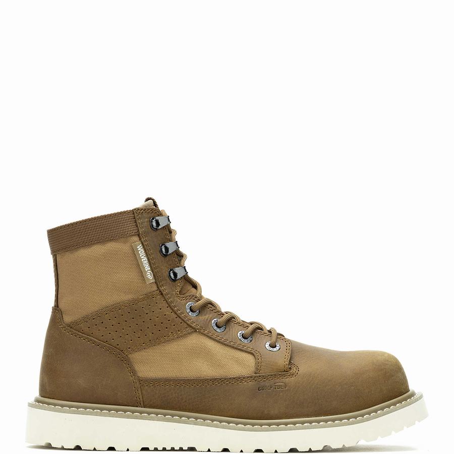 Brown Wolverine Trade Wedge Unlined Canvas 6\