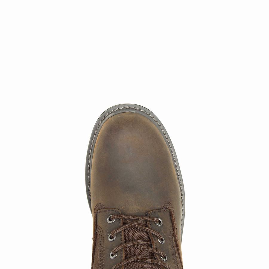 Dark Brown Wolverine Floorhand Insulated 8