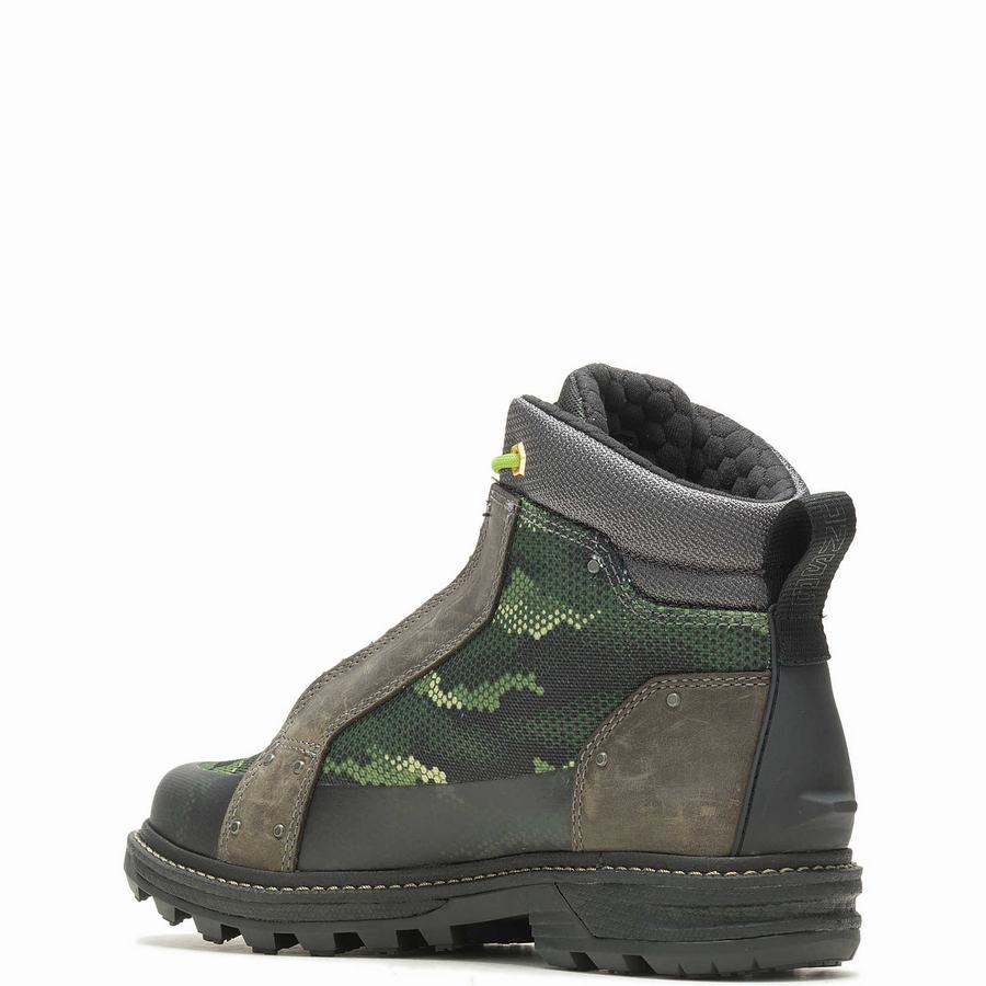 Green Wolverine Halo Spartan Men Work Boots | FPA971AK