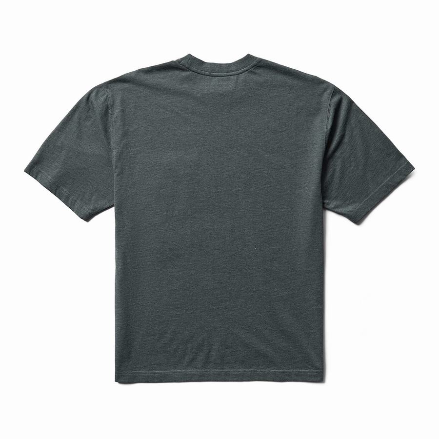 Grey Wolverine Classic Short Sleeve Pocket Tee Men T Shirts | ABY3043HS