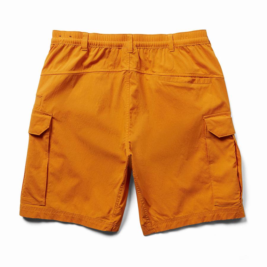 Orange Wolverine Douglas Cargo Men Shorts | TTD2890QL